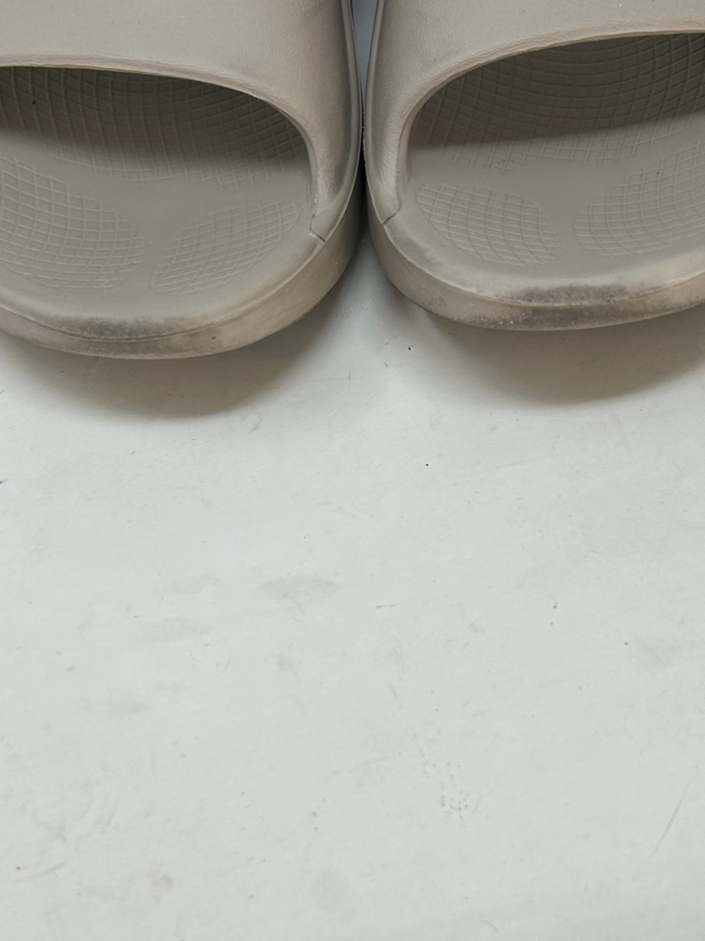 OOFOS OOahh Slide Sandal - Beige Women’s Size 9 - Picture 5 of 9